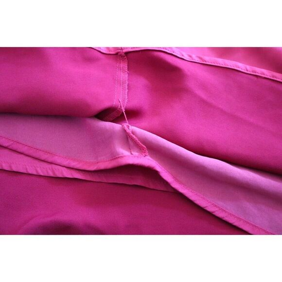 Free People OB1874583 Women's Sz Small Pink Satin Halter Low Back Maxi Dress - Picture 10 of 13